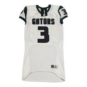 POWERS Brand Men's‎ Gators Football Game Jersey Size M White Authentic NWT
